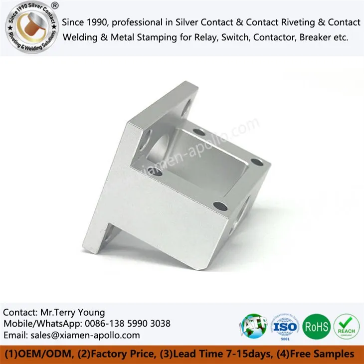 CNC aliminyòm konpozan fraisage