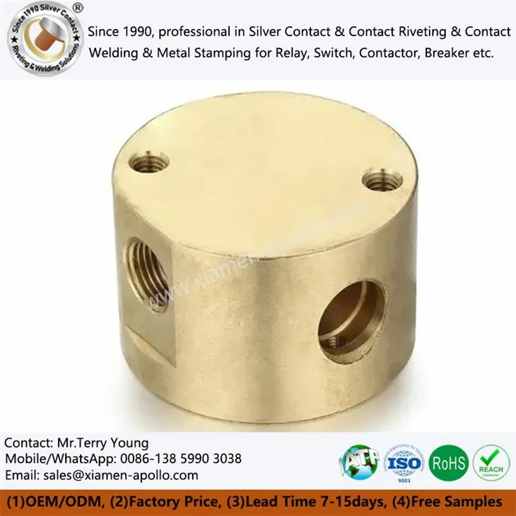 CNC kwiv konpozan fraisage