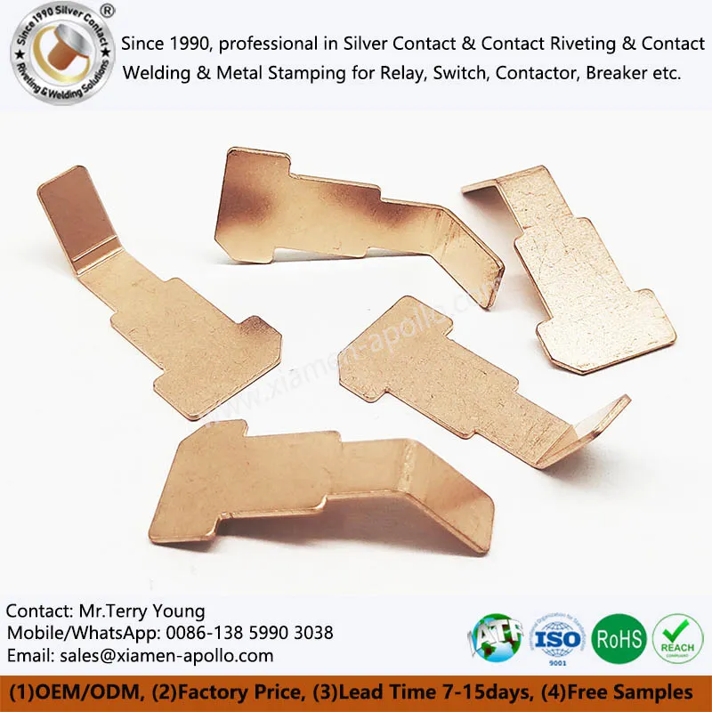 Elèktrik Copper Stamping Pati Pou Faktori Chimik