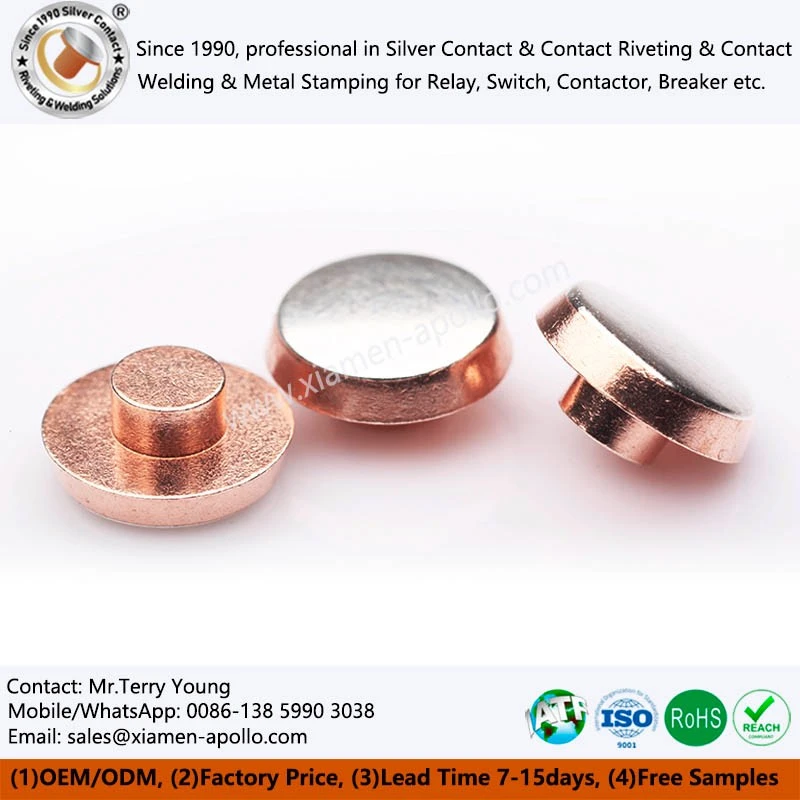Flat Bimetallic Rivet