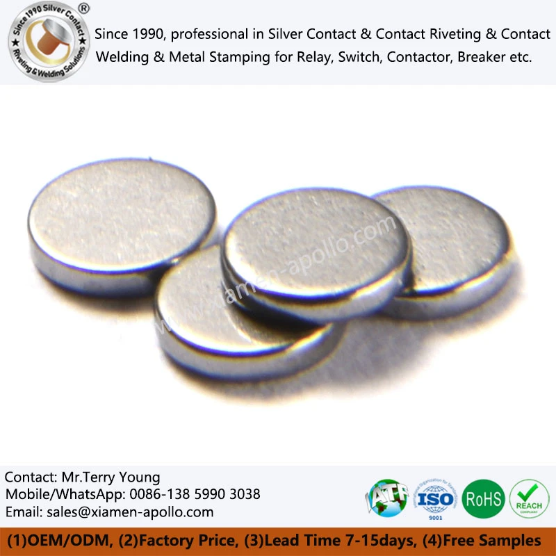 Tungsten discs Tungsten discs