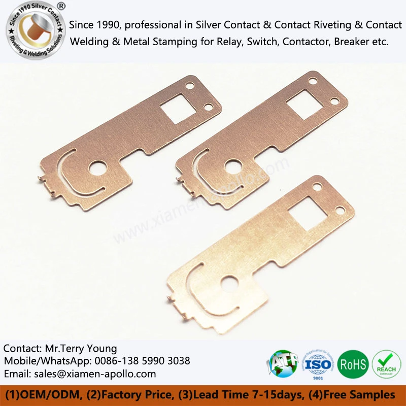 Beryllium Copper Stamping Parts Beryllium Copper Stamping Parts