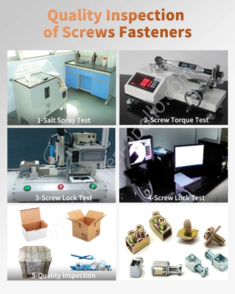 Quality Inspection of Zinc Plated Cage Terminal Quality Inspection of Zinc Plated Cage Terminal