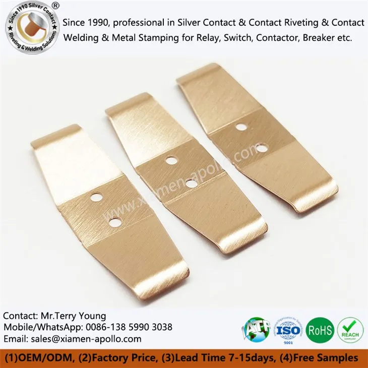 Metal Stamping pati kontak kwiv