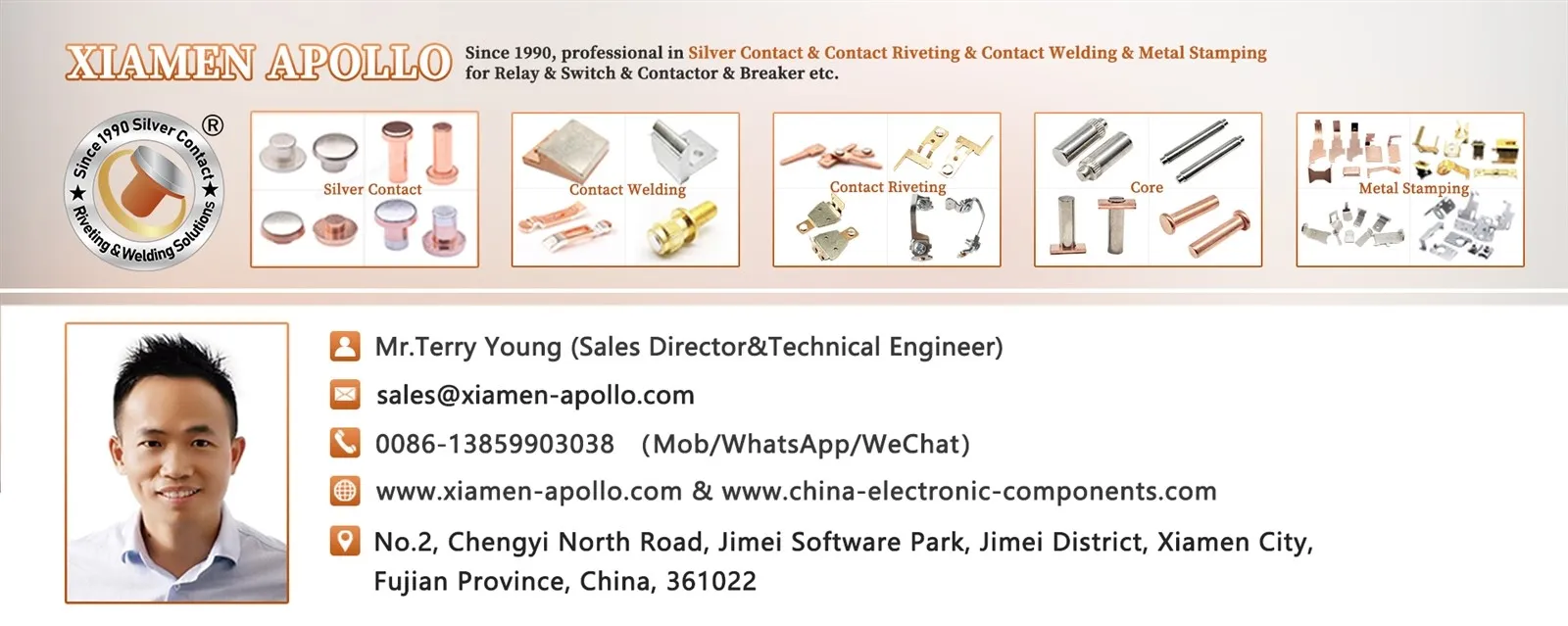 MrTerry from Xiamen Apollo MrTerry from Xiamen Apollo