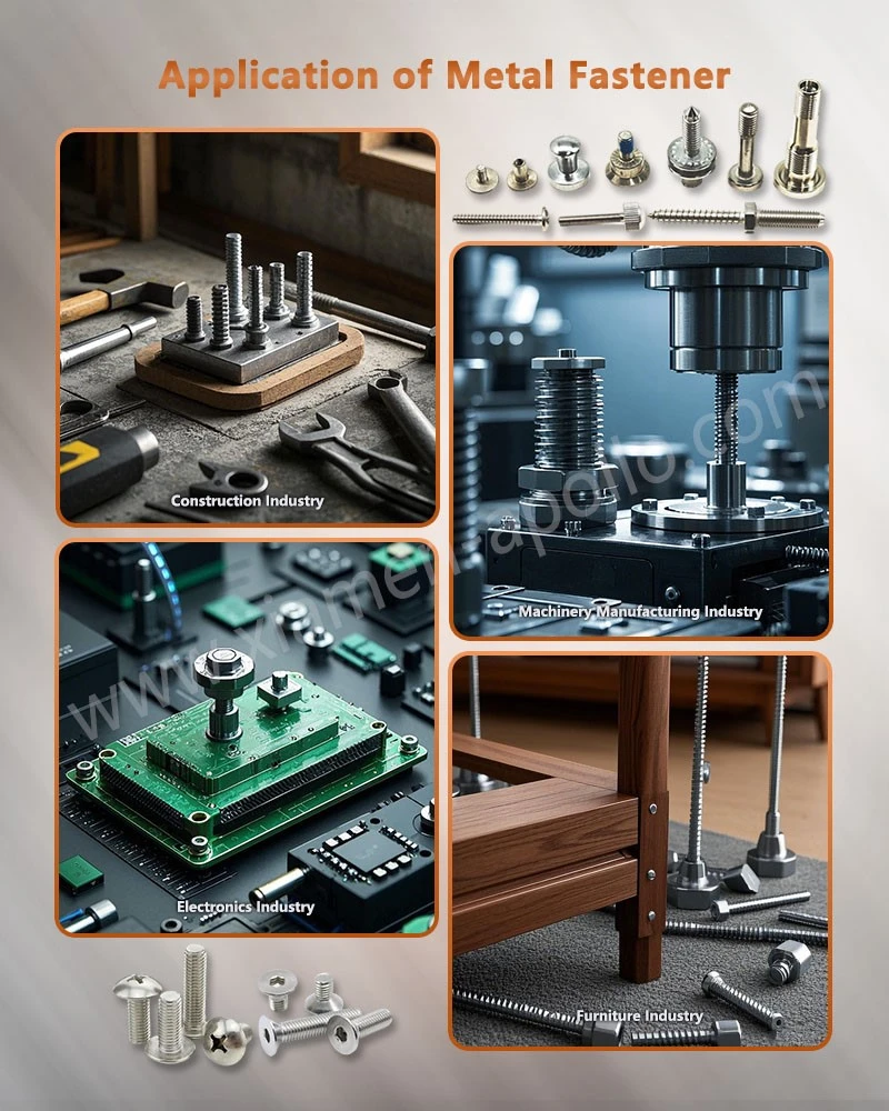 Application of Slotted Cheese-like Head Screws Application of Slotted Cheese-like Head Screws