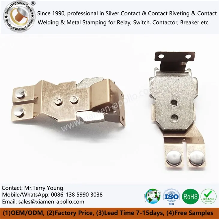 Riveted Beryllium Copper Armature Eleman