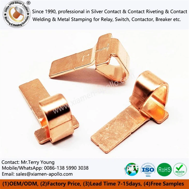 Metal Stamping Parts Electric Copper