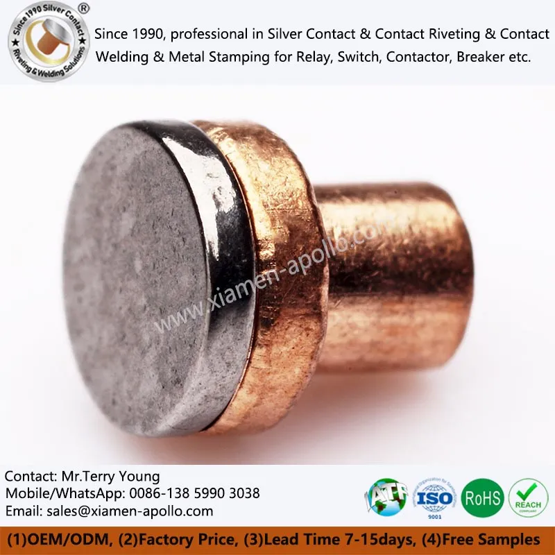 Tungstène-Konsèy pou kontakte Copper